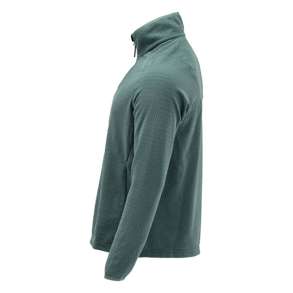Suéter de microfleece com jaqueta de microfleece com zíper curto