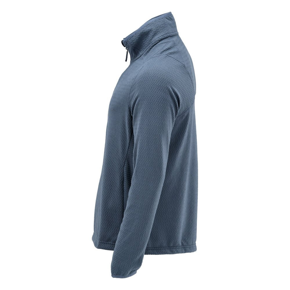 Suéter de microfleece com jaqueta de microfleece com zíper curto