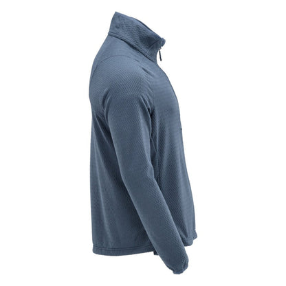 Suéter de microfleece com jaqueta de microfleece com zíper curto