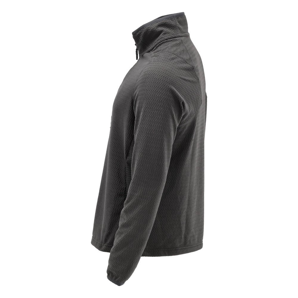 Suéter de microfleece com jaqueta de microfleece com zíper curto