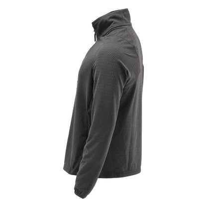 Suéter de microfleece com jaqueta de microfleece com zíper curto