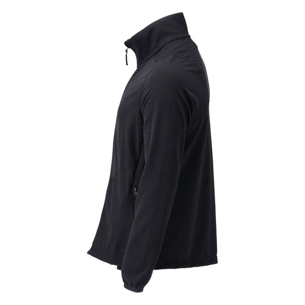 Pulôver de microfleece com jaqueta de microfleece com zíper