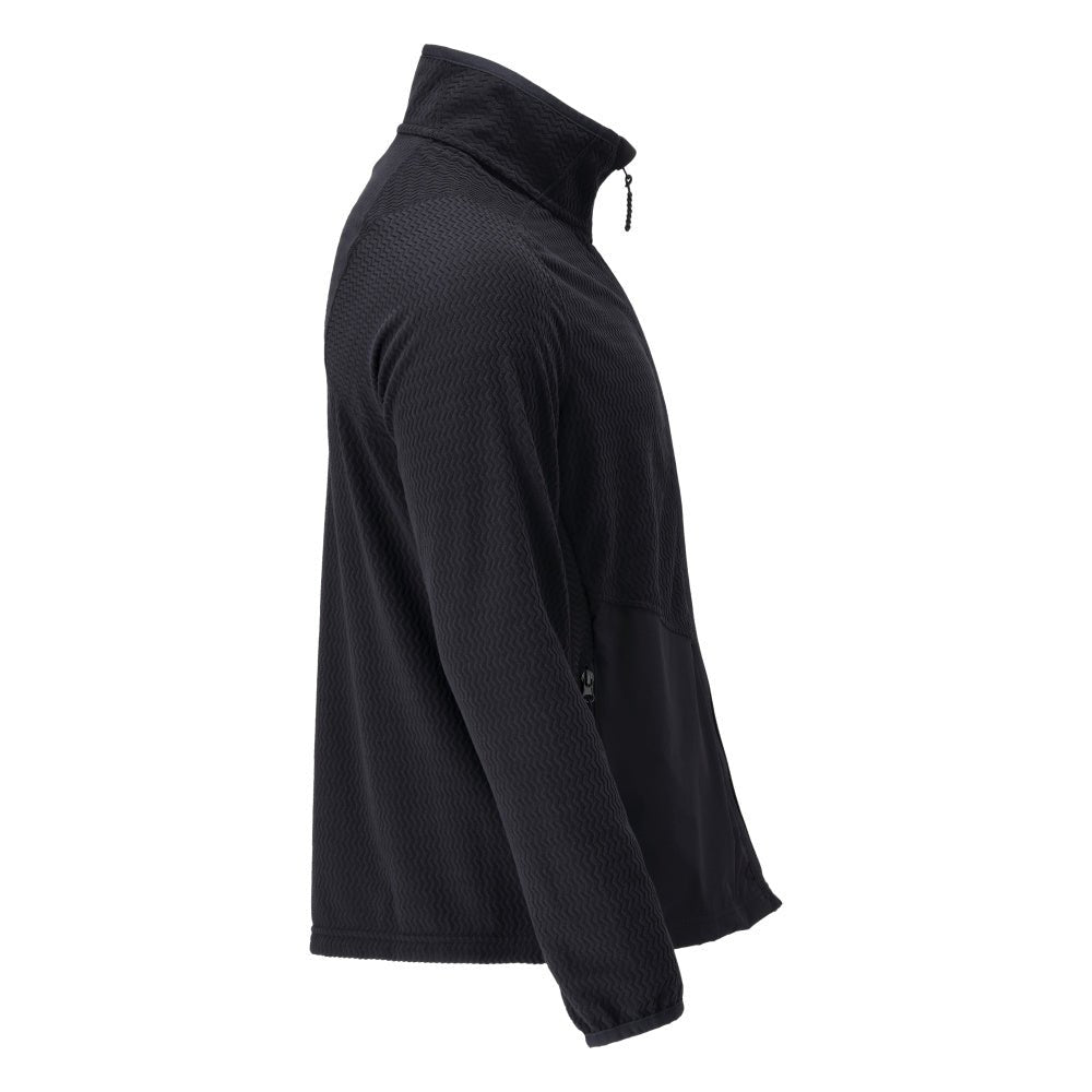 Pulôver de microfleece com jaqueta de microfleece com zíper