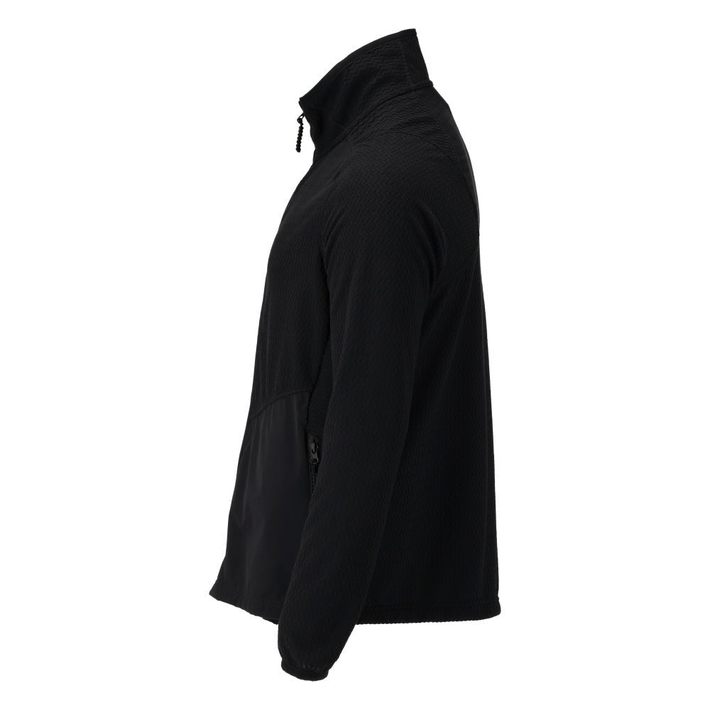 Pulôver de microfleece com jaqueta de microfleece com zíper