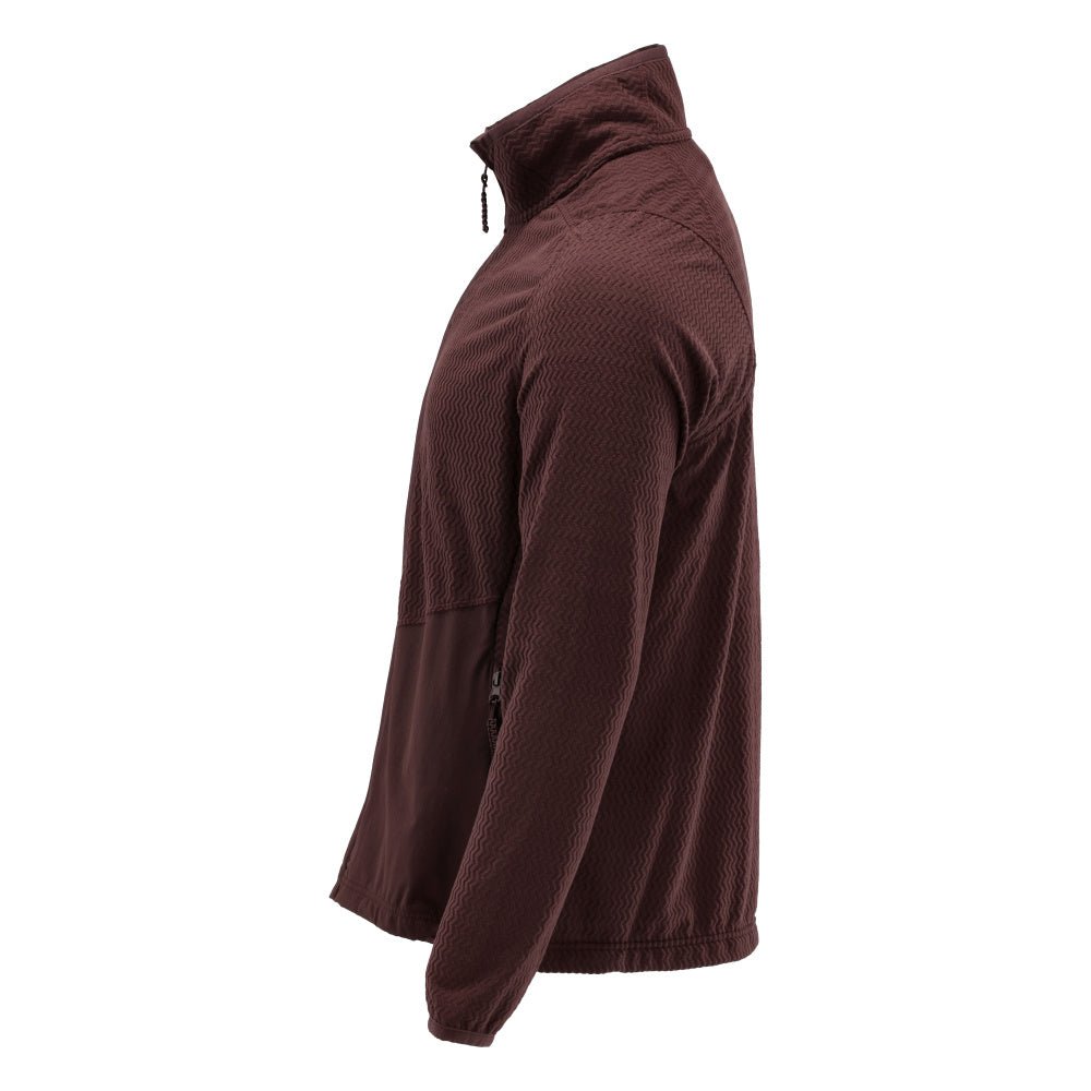 Pulôver de microfleece com jaqueta de microfleece com zíper