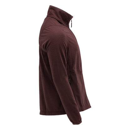 Pulôver de microfleece com jaqueta de microfleece com zíper