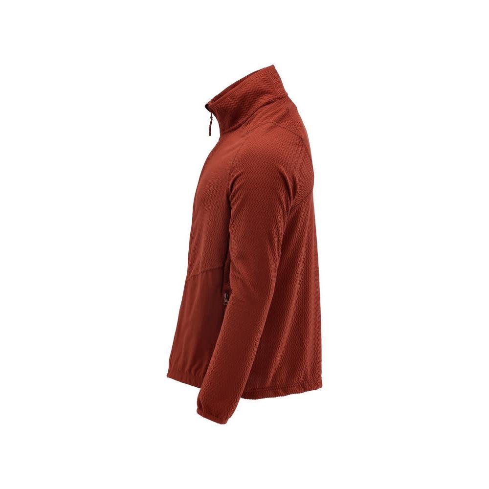 Pulôver de microfleece com jaqueta de microfleece com zíper