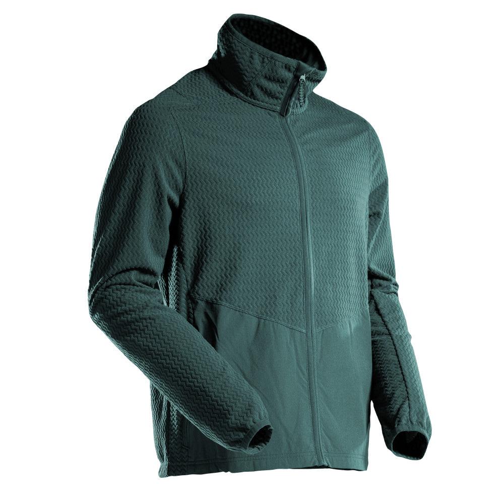 Pulôver de microfleece com jaqueta de microfleece com zíper