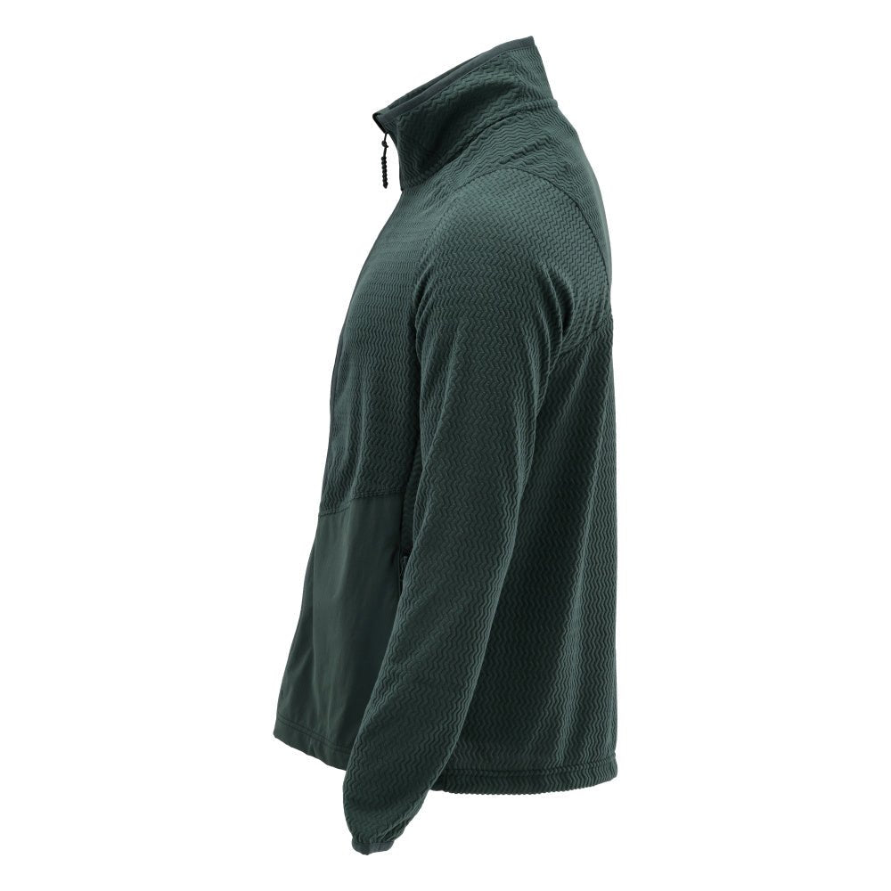 Pulôver de microfleece com jaqueta de microfleece com zíper
