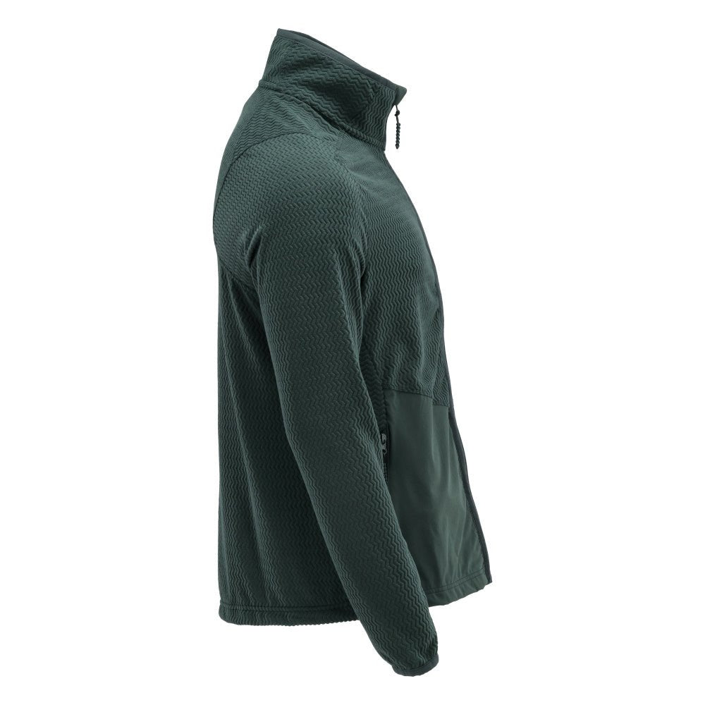 Pulôver de microfleece com jaqueta de microfleece com zíper