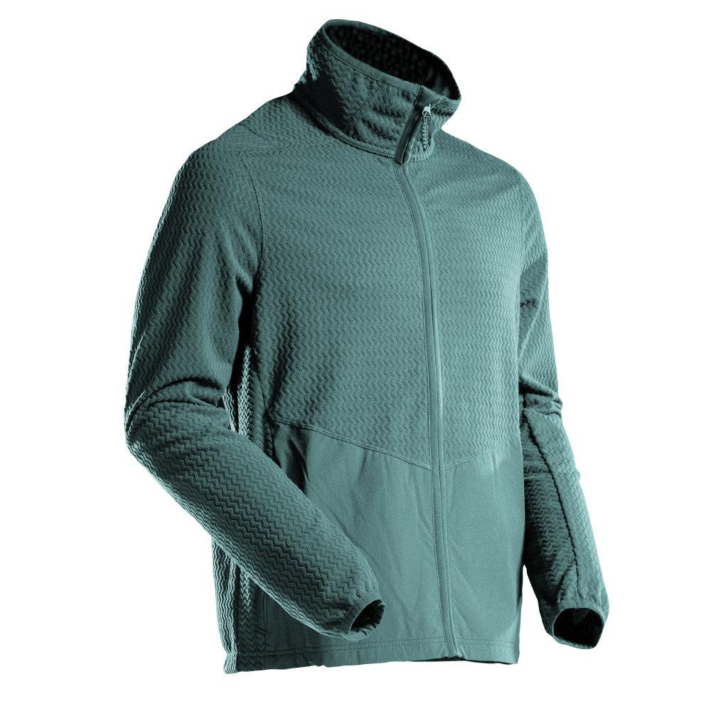 Pulôver de microfleece com jaqueta de microfleece com zíper