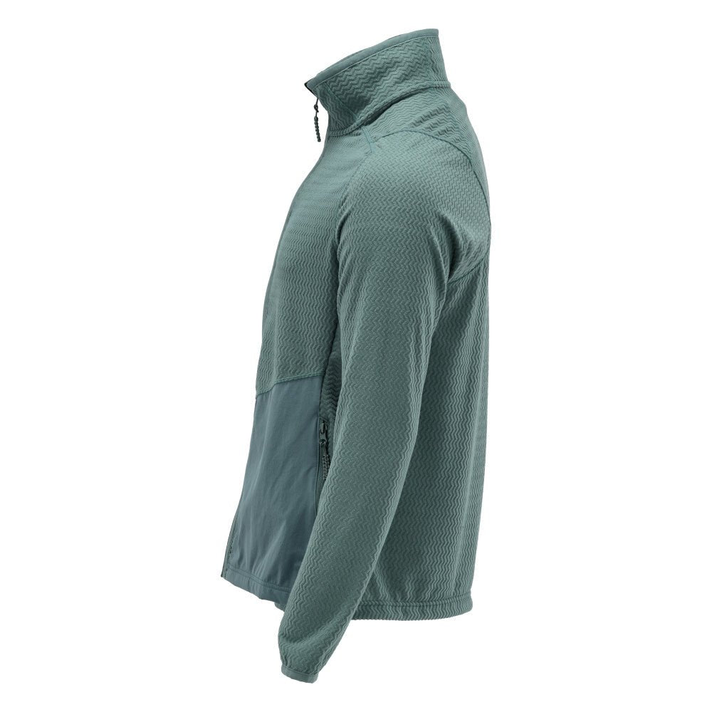 Pulôver de microfleece com jaqueta de microfleece com zíper