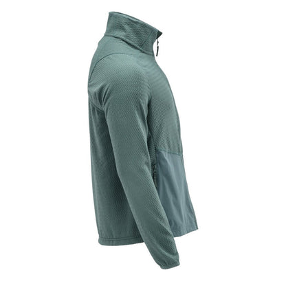 Pulôver de microfleece com jaqueta de microfleece com zíper