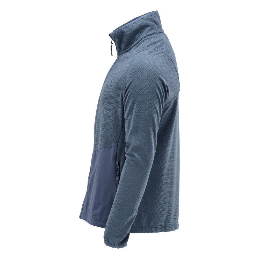 Pulôver de microfleece com jaqueta de microfleece com zíper