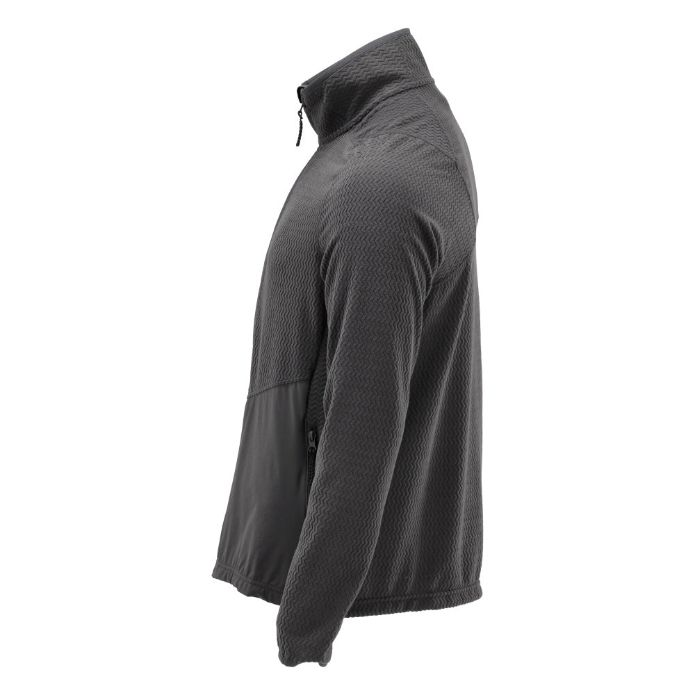 Pulôver de microfleece com jaqueta de microfleece com zíper