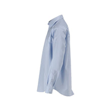 Camisa, ajuste clássico, azul claro/branco