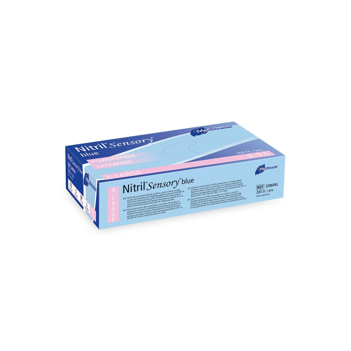 Meditrade Nitrila Sensorial Azul