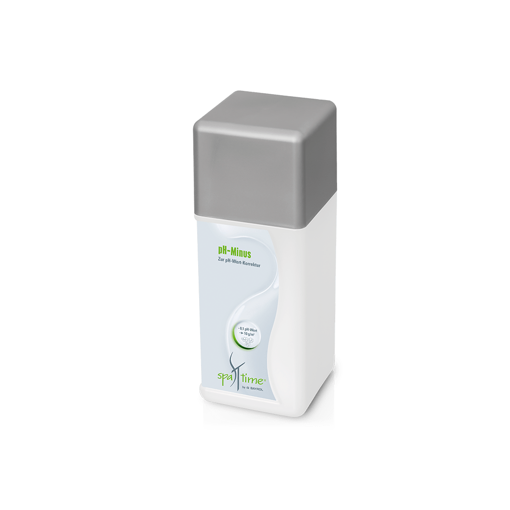 BAYROL SpaTime pH-Minus 1,5 kg Correção do valor de pH Alta pureza química | Garrafa (1500 g) 