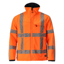 Jaqueta softshell Jaqueta Soft Shell, laranja de alta visibilidade