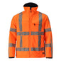 Jaqueta softshell Jaqueta Soft Shell, laranja de alta visibilidade