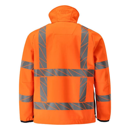 Jaqueta softshell Jaqueta Soft Shell, laranja de alta visibilidade