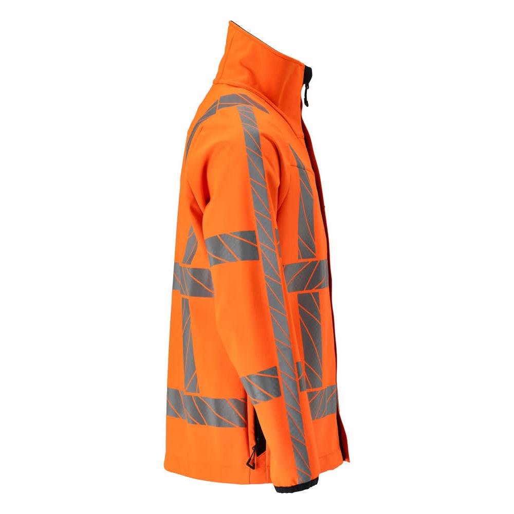 Jaqueta softshell Jaqueta Soft Shell, laranja de alta visibilidade