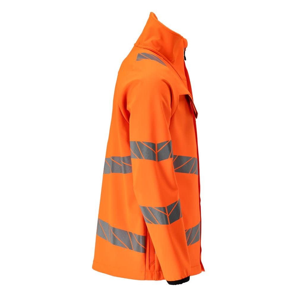 Jaqueta softshell Jaqueta softshell, laranja de alta visibilidade