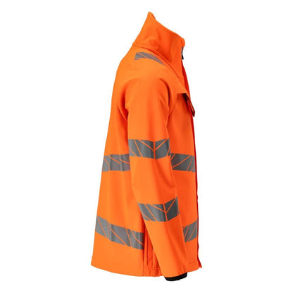 Jaqueta softshell Jaqueta softshell, laranja de alta visibilidade