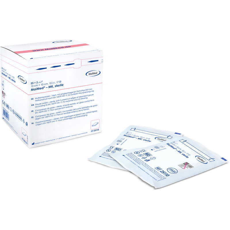 Compressas de gaze estéreis MaiMed-MK