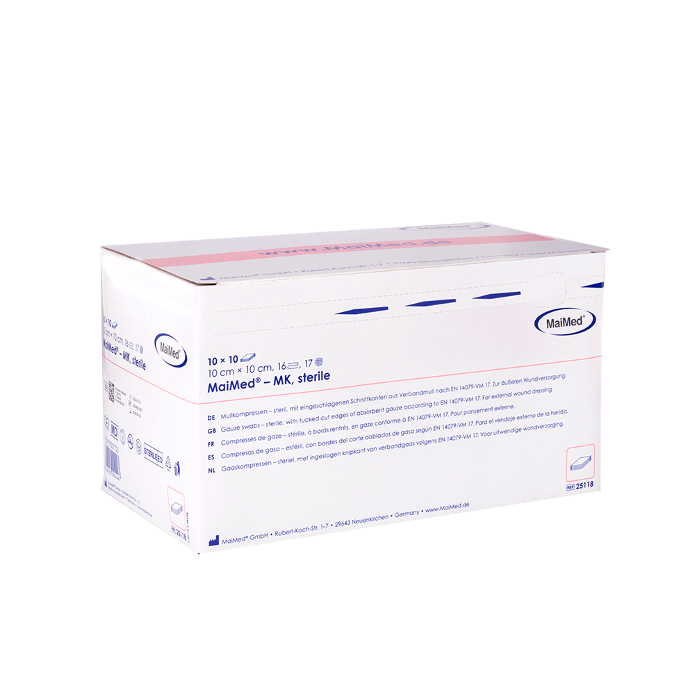 Compressas de gaze estéreis MaiMed-MK