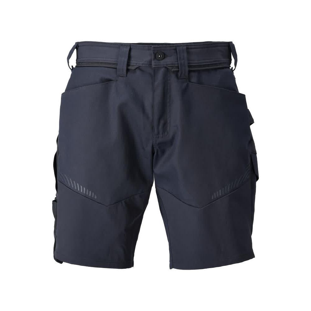 Shorts, shorts leves, preto-azul