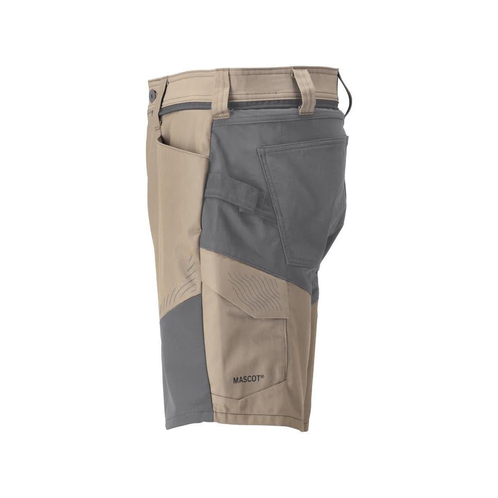 Shorts, shorts leves, bege areia escuro/cinza antracite