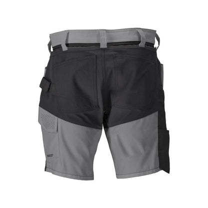 Shorts, shorts leves, cinza antracite/preto
