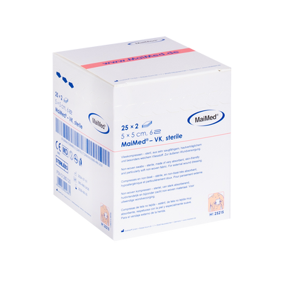 Compressas de lã MaiMed-VK estéreis