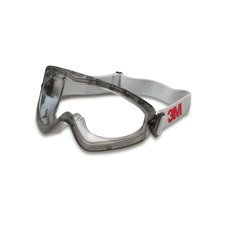 Óculos de segurança de visão completa 3M™ série 2890, ventilação indireta, revestimento anti-riscos/anti-embaciamento, lente de policarbonato transparente, 2890 | Pacote (1 peça)