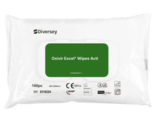 Diversey Oxivir® Excel Wipe Desinfection Toalhas com uma ampla gama de efeitos | Pacote (100 toalhas)