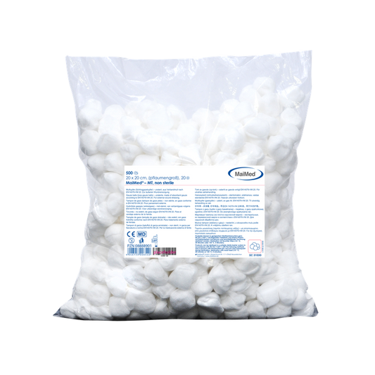 Cotonetes de gaze não estéreis MaiMed-MT, 500 peças/saco de alumínio