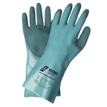NITRAS GREEN BARRIER CUT, luvas de proteção química, gasolina