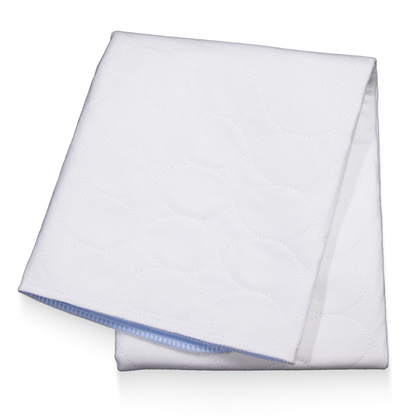 Protetor de cama AMPri MED-COMFORT lavável 75 x 90 cm, azul/branco | Pacote (1 peça)