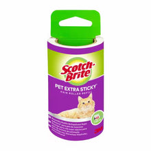 Scotch-Brite™ Pet Extra Sticky* Rolo de pêlos de animais de estimação 48 folhas + 4 Scotch-Brite™ Pet Extra Sticky* Rolo de substituição de pêlos de animais de estimação, 48 folhas, 1/pacote | Pacote (1 peça)