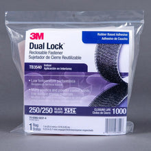 3M™ Dual Lock™ TB3540, Preto, 25 mm x 3 m, 5,7 mm, 40 cabeças/cm2, Interior | Bolsa (1 peça)