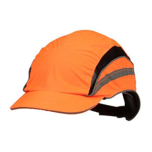 3M™ First Base™ 3 Bump Cap 2021874, Clássico, Fluorescente de Alta Visibilidade, Laranja, Pico Curto, 55mm | Pacote (1 peça)