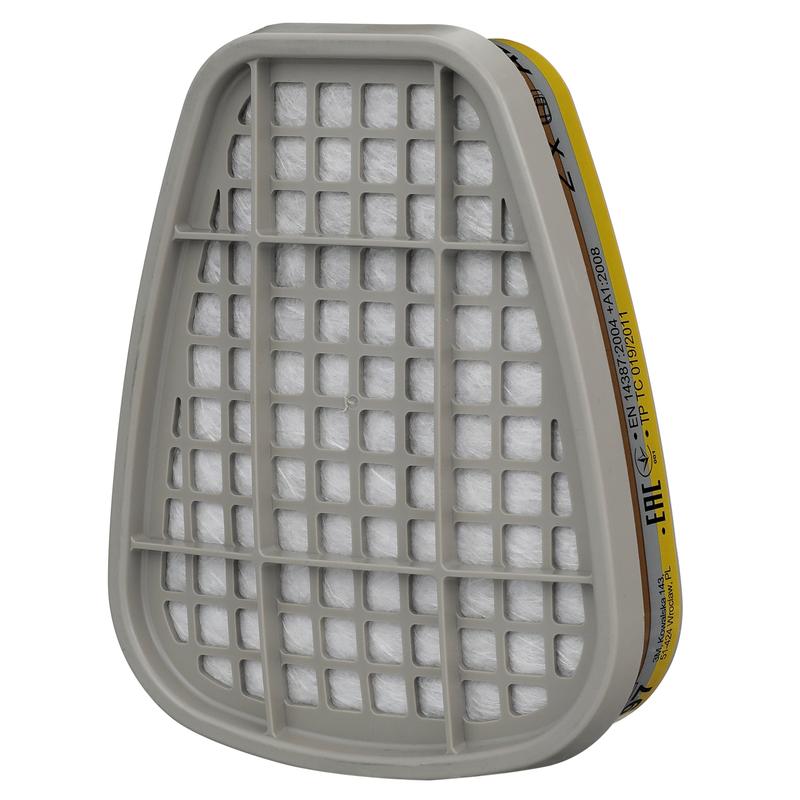 Filtro 3M™ para gases e vapores, ABE1 6057 | Pacote (2 peças)