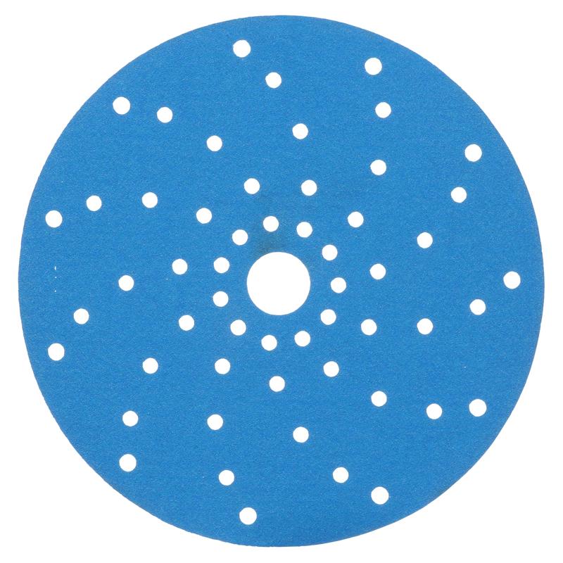 Disco de lixa 3M™ Hookit™ Azul Multifuro 325U, Azul, 150 mm, Multifuro, 180, 51375 | Pacote (1 peça)