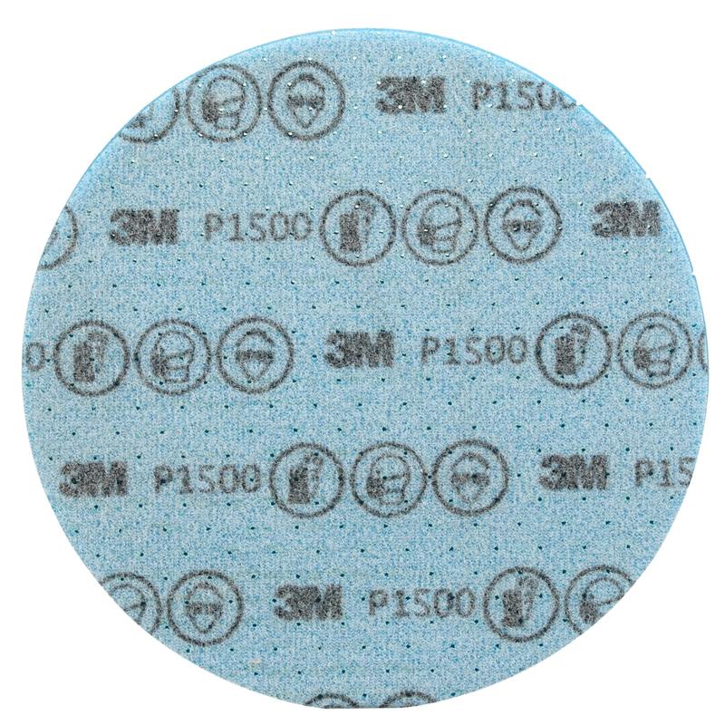 Disco de desbaste fino flexível 3M™ Hookit™, 150 mm, P1500, 33543 | Pacote (20 peças)