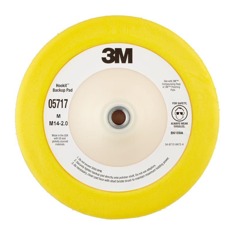 Almofada de lixa 3M™ Hookit™, 178 mm, M14-2.01, 05717M | Pacote (1 peça)