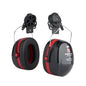 Protetores auriculares 3M™ PELTOR™ Optime™ III, preto/vermelho, suporte para capacete, H540P3E-413-SV | Pacote (1 peça)