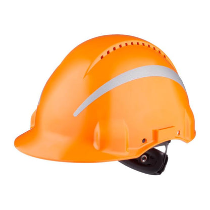 Capacete de segurança 3M™ G3000NUV-R - Ventilado, Refletivo, Uvicator