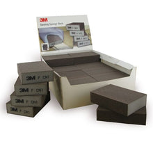 Esponjas de lixa 3M™, 100 mm x 68 mm x 26 mm, MED, quatro lados | Pacote (24 peças)