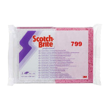Esponja de Celulose 3M™ Scotch-Brite™ 799, Rosa/Branco, 88 mm x 131 mm, 24 x 10 peças/caixa | Pacote (10 peças)
